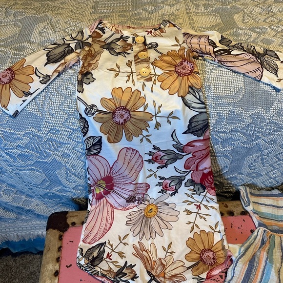 LOT of 4 little girl Boutique Pieces Sz 3 months - Picture 3 of 11